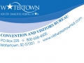 Watertown Convention & Visitors Bureau business card.